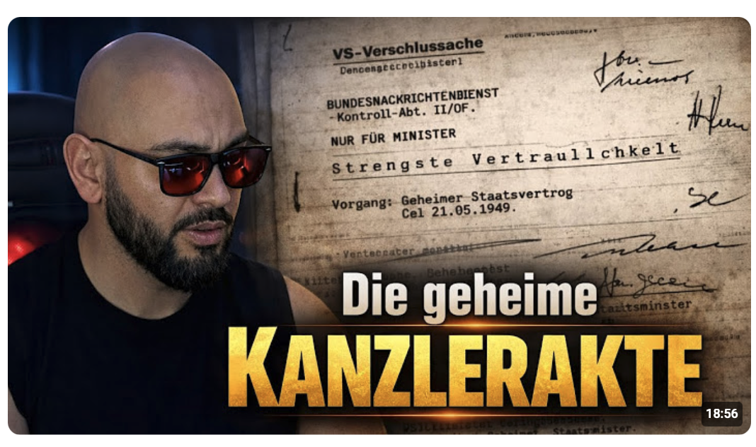 Musste jeder Kanzler bei den USA unterschreiben?