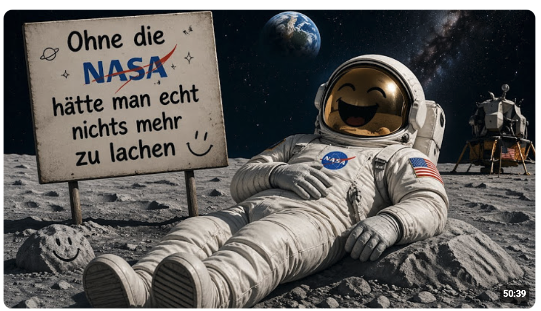 Ohne die NASA hätte man wirklich nichts mehr zu lachen (Teil 1)