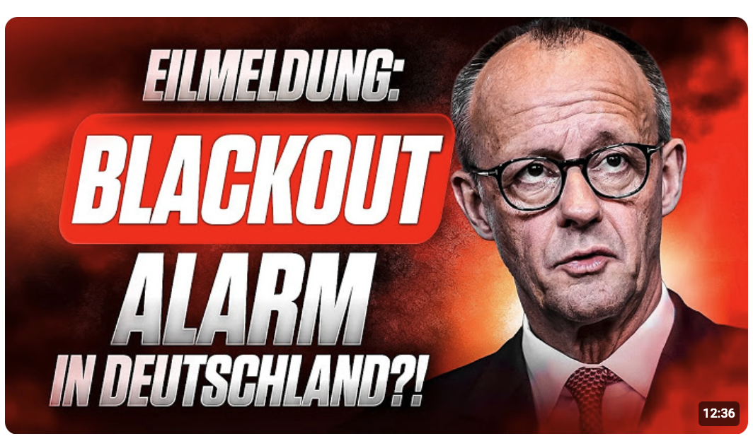 IN 24 STUNDEN: BLACKOUT ALARM in DEUTSCHLAND! DAS passiert JETZT!