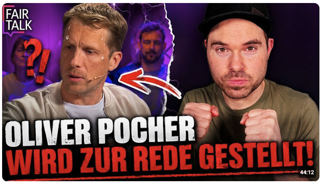 Oliver Pocher wird zur Rede gestellt!