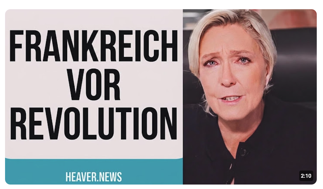 Frankreich steht vor einer Revolution