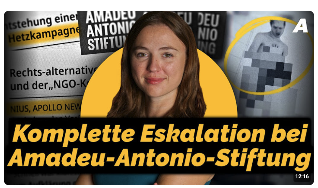 Amadeu-Antonio-Stiftung: Erst Skandal, dann Angriff auf Apollo News