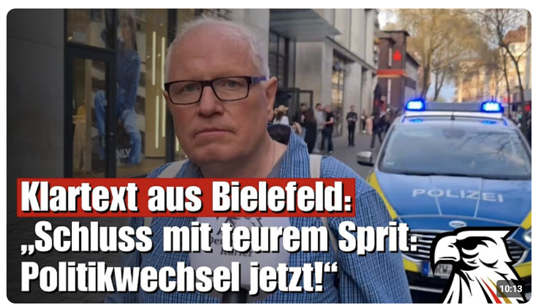 Klartext aus Bielefeld: „Schluss mit teurem Sprit: Politikwechsel jetzt!“