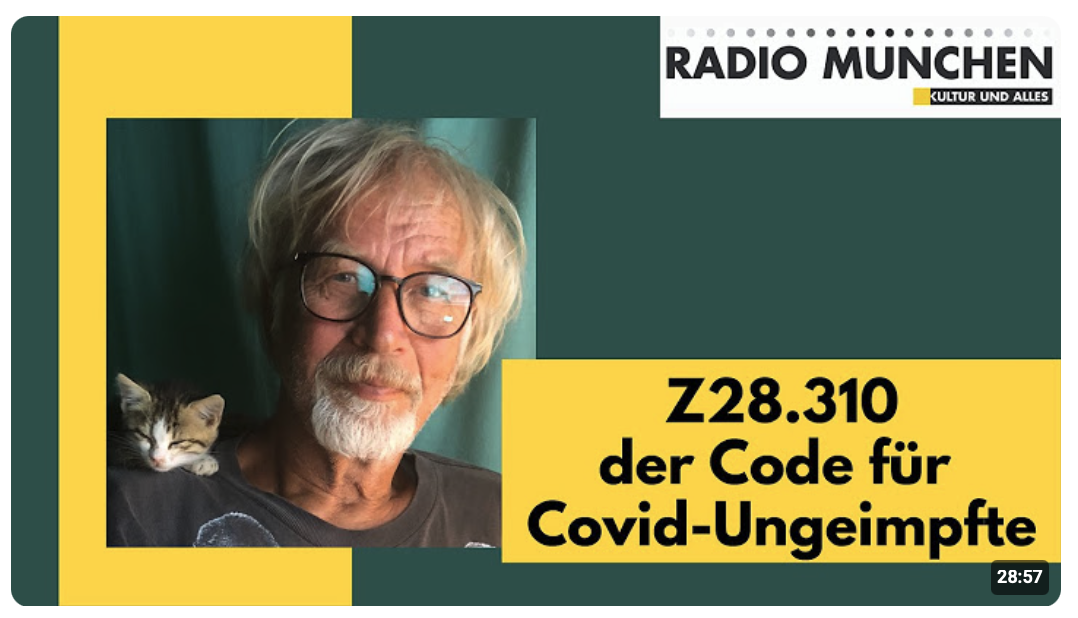 Z28.310 – der Code für Covid-Ungeimpfte – Interview mit Dr. Wolfgang Wodarg