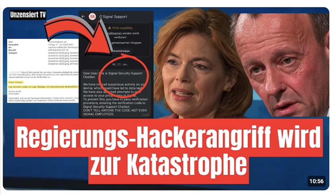 Hacker-Angriff: Unfassbar, wen die Bundesregierung jetzt beschuldigt! Wir zeigen ORIGINAL-Mails 