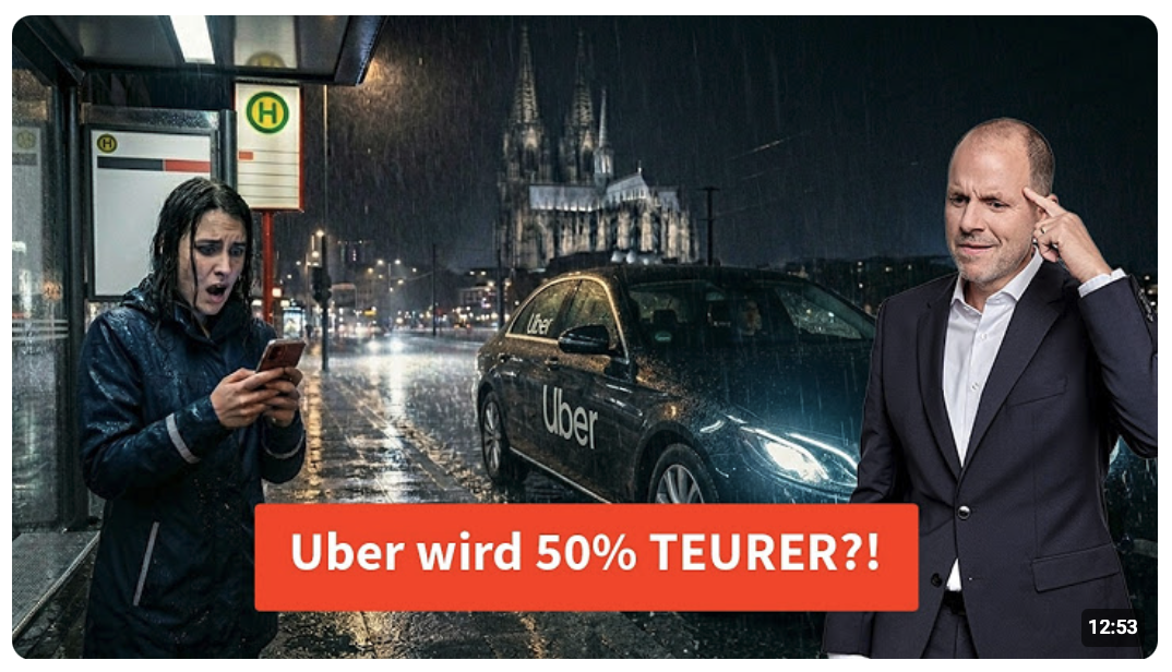 Das Ende billiger Uber-Fahrten? – Städte drehen an der Preisschraube | Anwalt Christian Solmecke