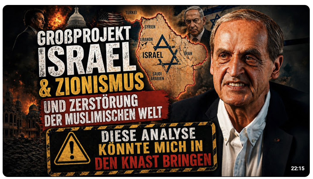 Großisrael – Zionismus, Iran-Krieg & die Zerstörung der muslimischen Welt!
