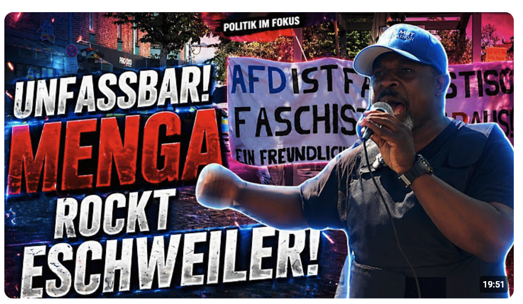 Das war der HAMMER!  AfD Demo Eschweiler mit Serge Menga