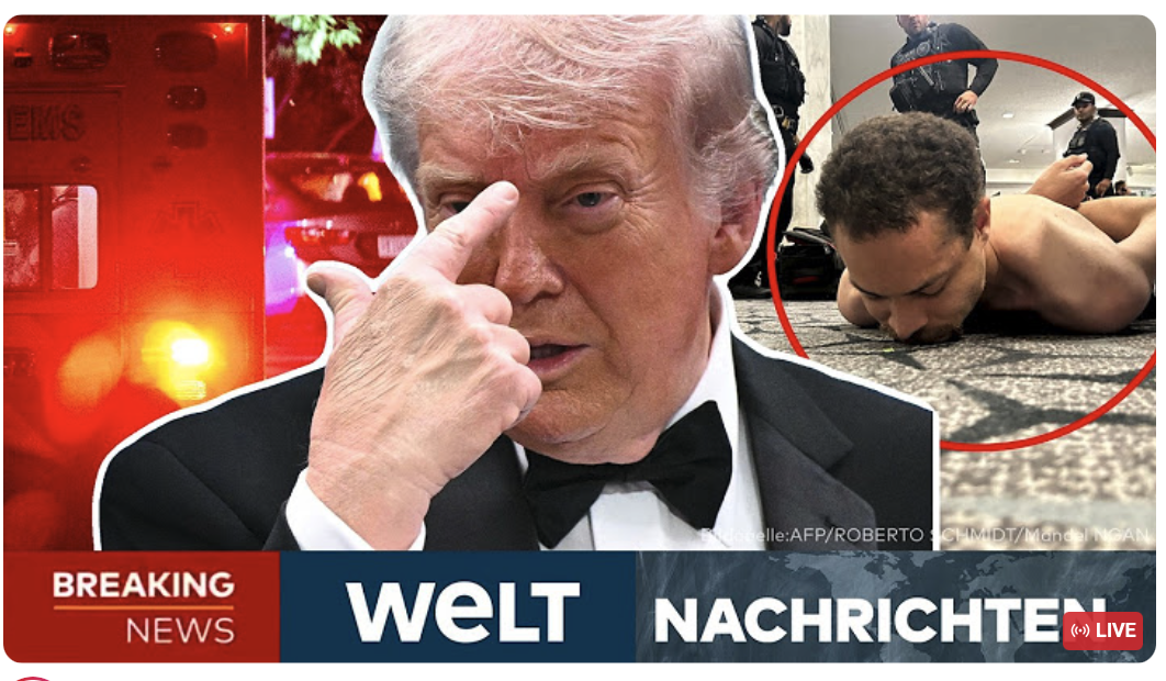 WASHINGTON: „Get down!“ Schüsse bei Pressedinner! Trump evakuiert! Kalifornier festgenommen | LIVE