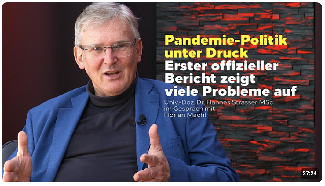 Offizieller Bericht zur Pandemie: starke Zweifel an Nutzen zentraler Corona-Maßnahmen
