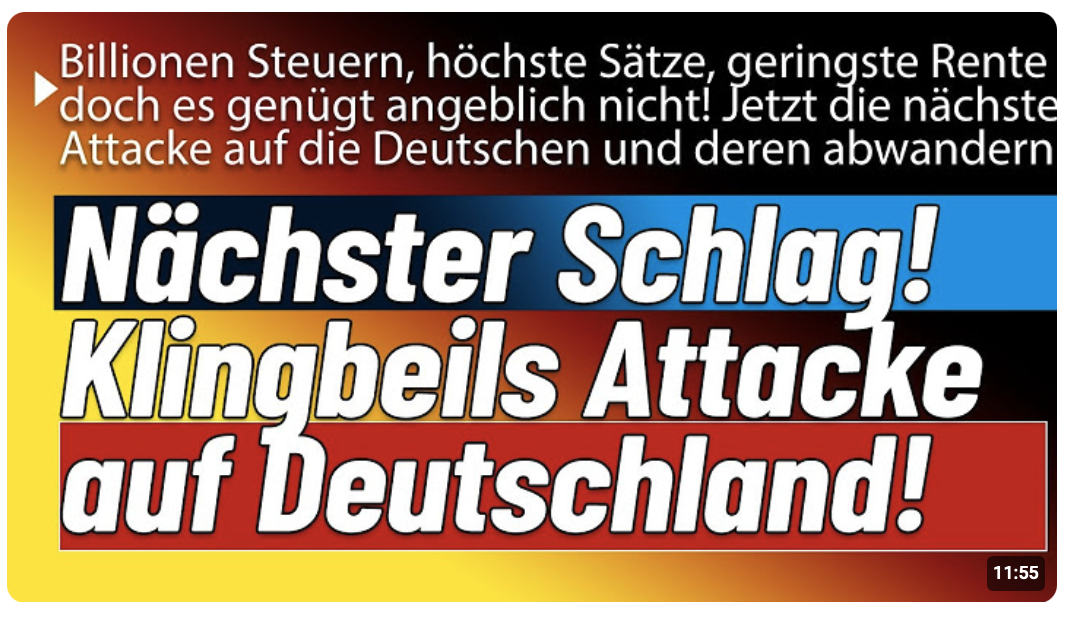 Wow! Klingbeil plant nächsten Anschlag! Zudem eine Kleinigkeit aus Sachsen…