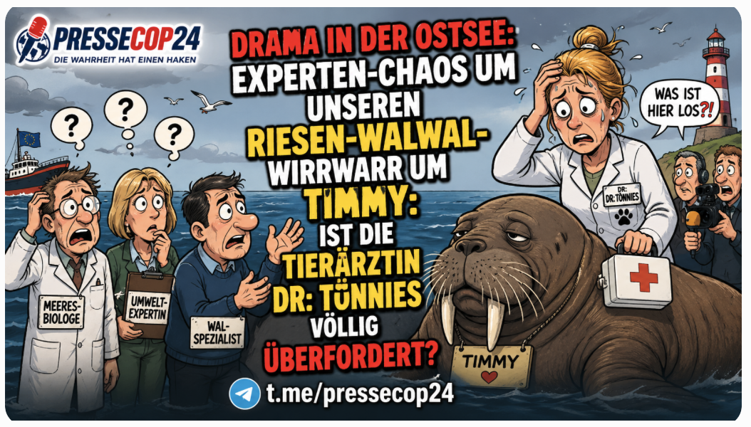 DRAMA IN DER OSTSEE: EXPERTEN-CHAOS UM  UNSEREN  RIESEN-WALWAL-WIRRWARR UM  TIMMY: IST DIE  TIERÄRZTIN DR: TÖNNIES VÖLLIG  ÜBERFORDERT?
