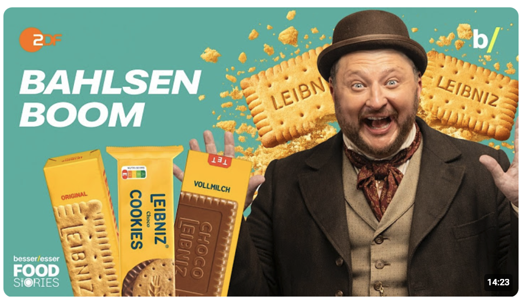 Sebastian geht Bahlsen auf den Leibniz Keks 