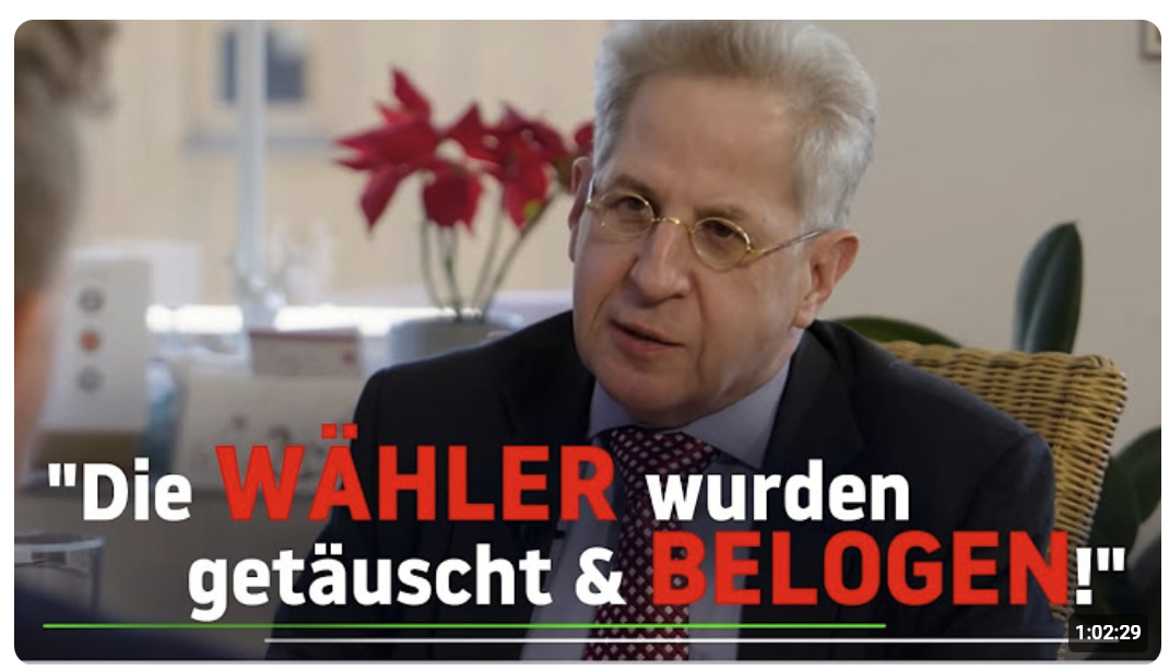 Dr. Hans-Georg Maaßen über AfD-Höhenflug, Niedergang des Rechtsstaats & Fall der Brandmauer
