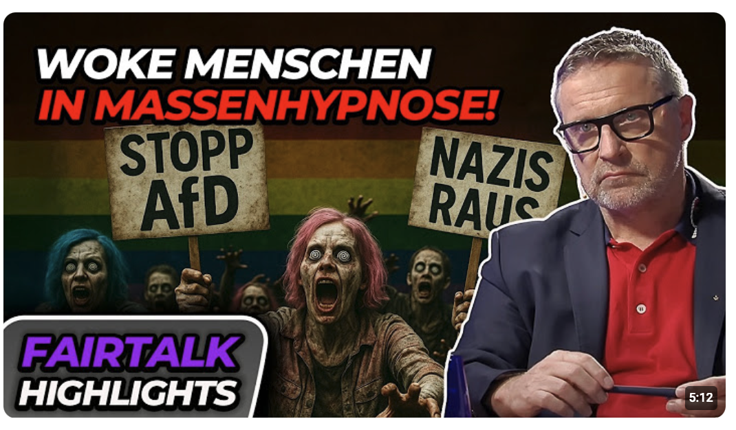 Die Demonstrationen gegen Rechts sind einfach nur noch lächerlich / Fair Talk / Highlight Clip