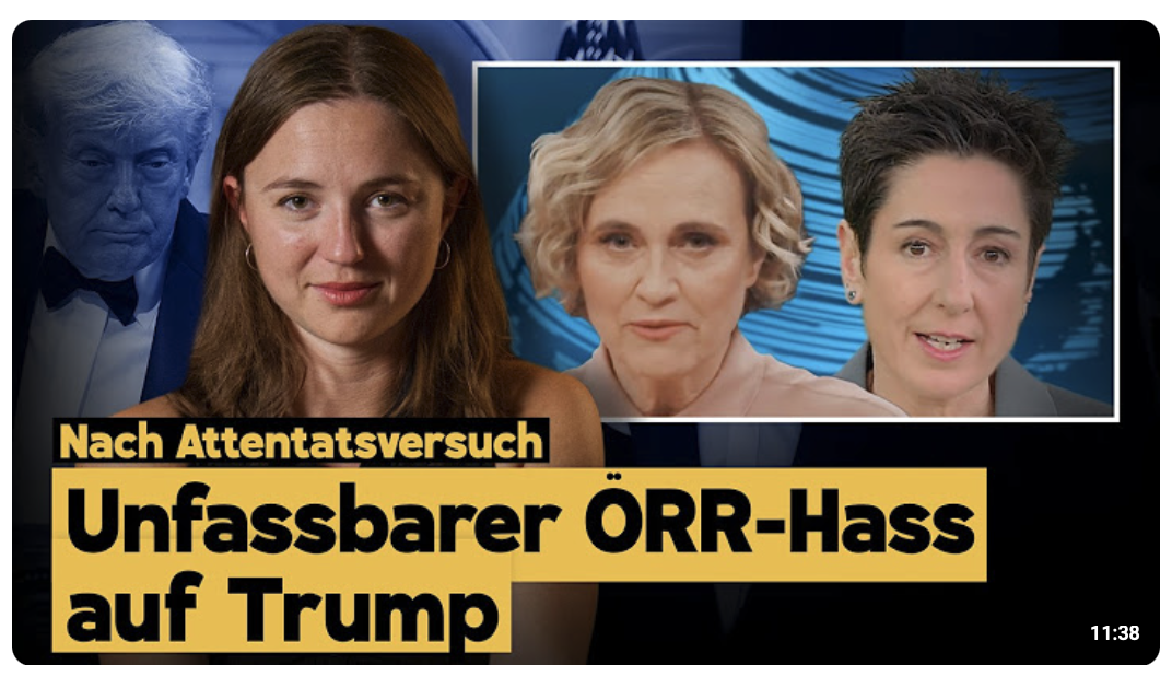 Hayali, Theveßen, Miosga und das Attentat auf Trump