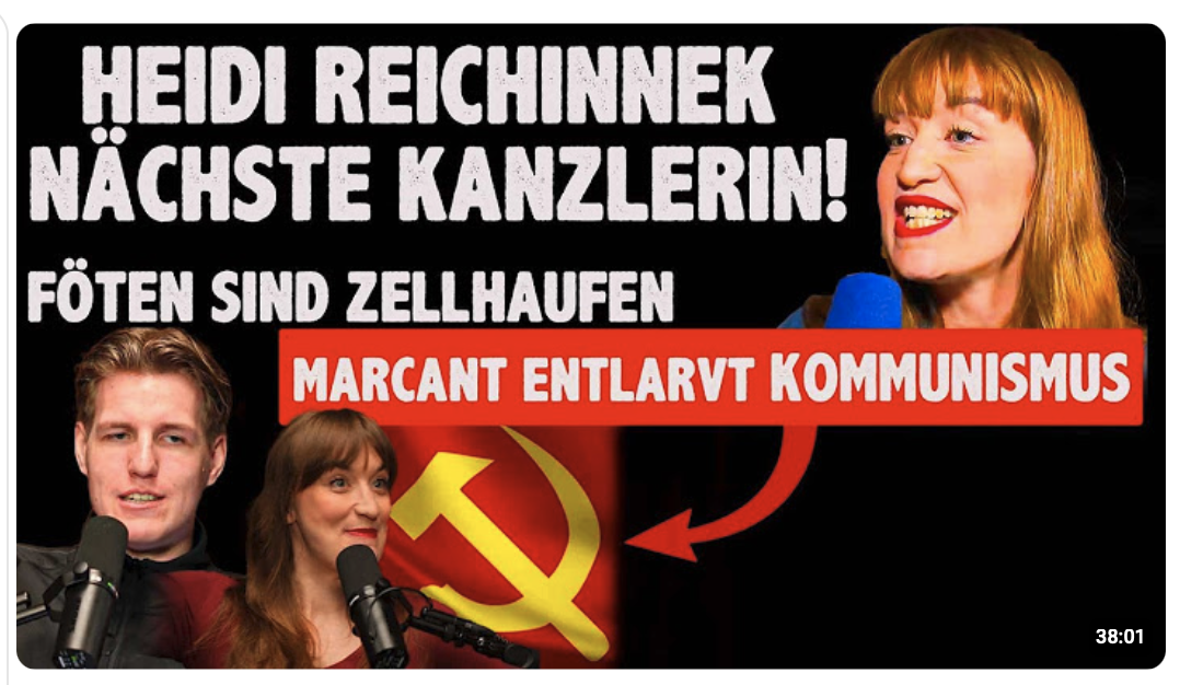 Linke Heidi REICHINNEK als Kanzlerin Marcant im Podcast Kommunismus Edition