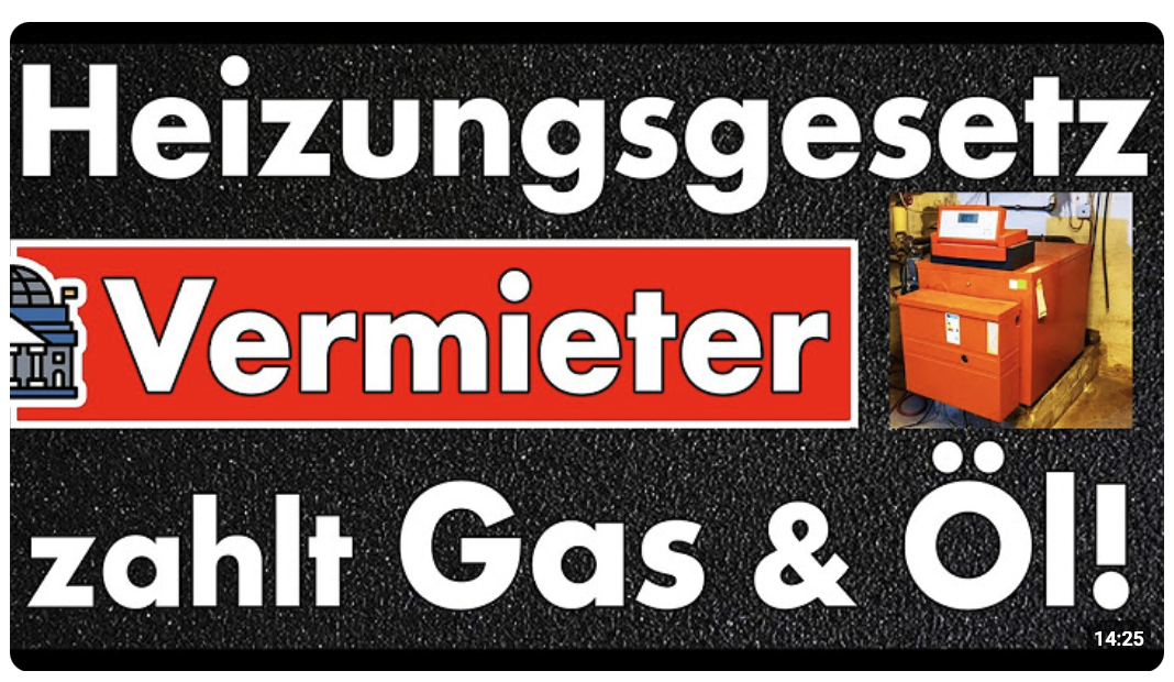 Weniger Wohnungen für Alle! Vermieter sollen Brennstoffe, Netzentgelte & CO2-Preis bezahlen!
