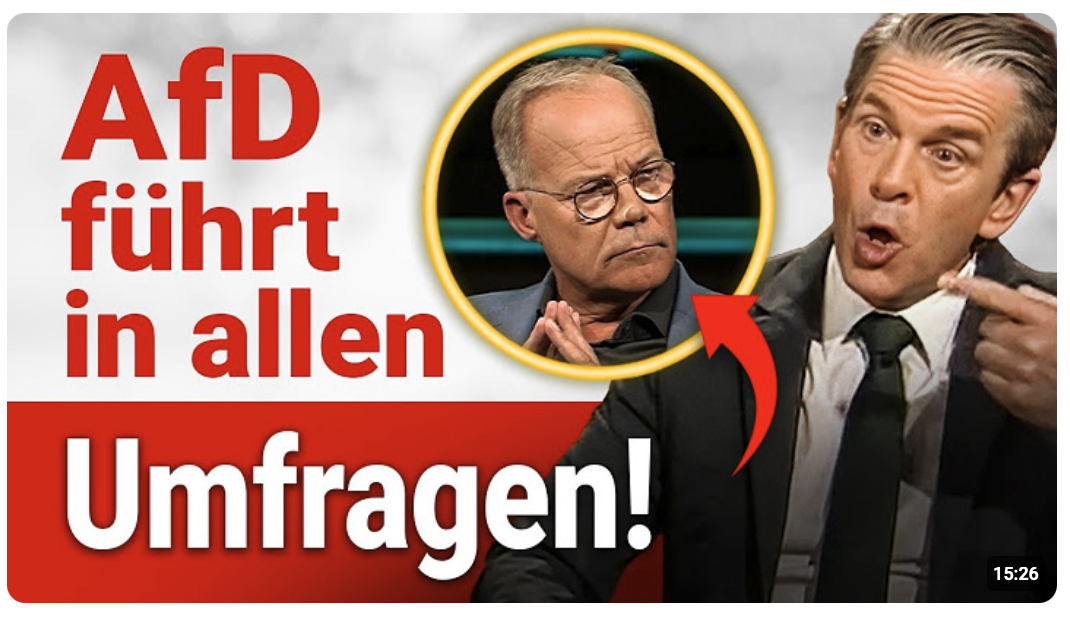 Bei Lanz: „AfD wird mehr Lösungskompetenz zugetraut als CDU!“