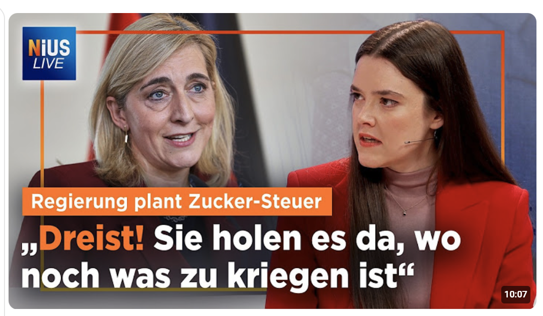 Zucker, Tabak, Alkohol: So stopft die Regierung die Haushaltslücke| NIUS Live