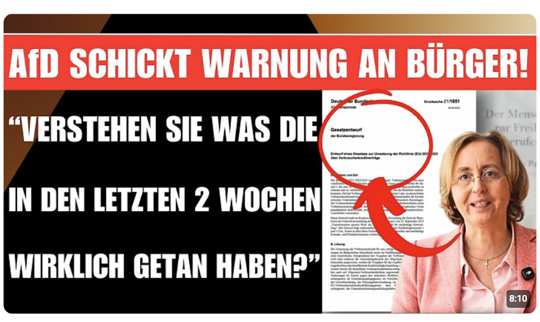 „VERSTEHEN SIE, WOFÜR MAN DEN APRIL BENUTZT HAT?“   AfD SCHICKT WARNUNG AN BÜRGER!