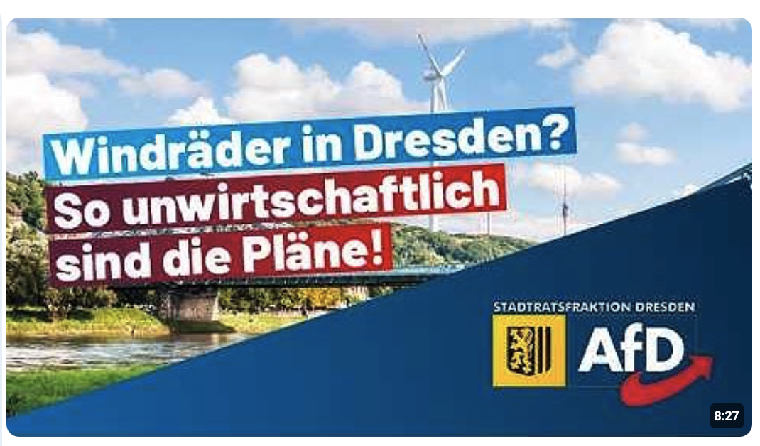 Windräder in Dresden? So unwirtschaftlich sind die Pläne! – mit Joachim Promnitz und Albrecht Wünsch