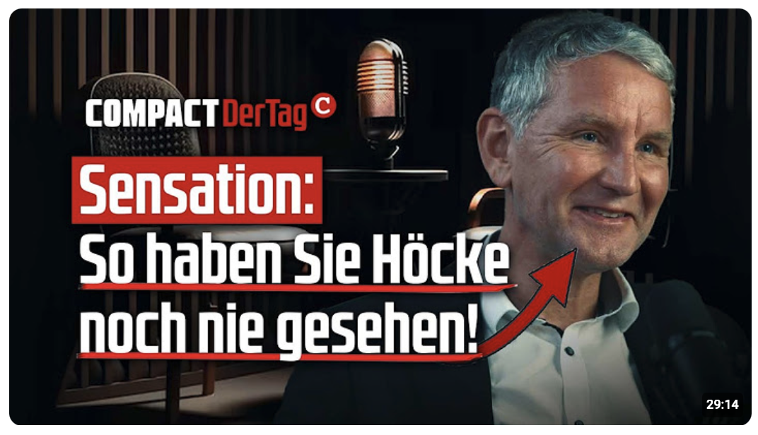 Sensation: So haben Sie Höcke noch nie gesehen!
