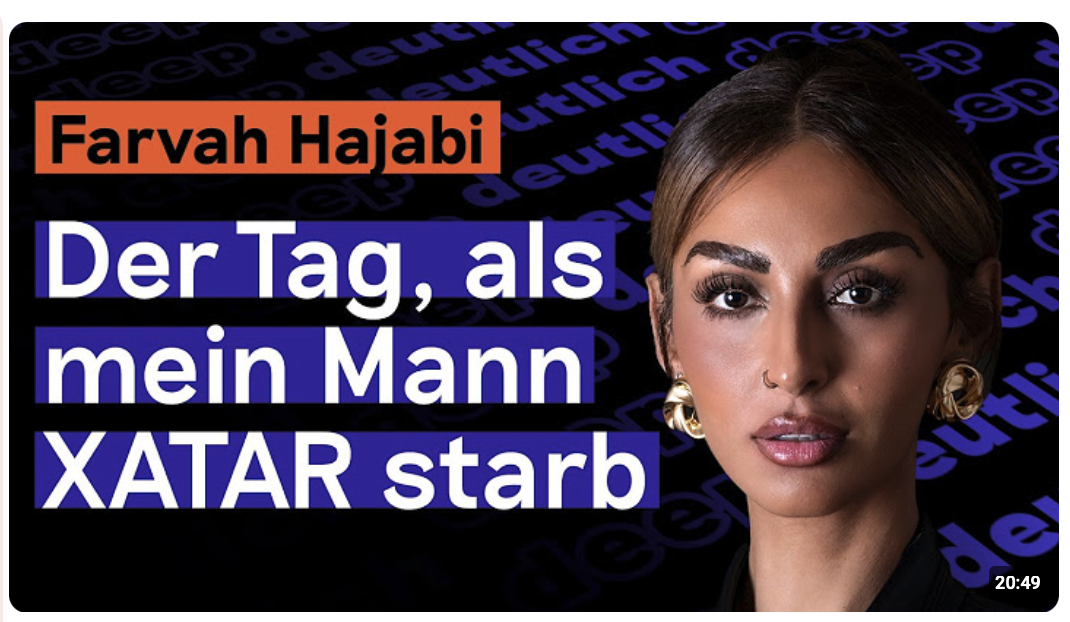 „Als es abends klingelte, wusste ich: Endstufe!“ | XATARs Frau Farvah Hajabi
