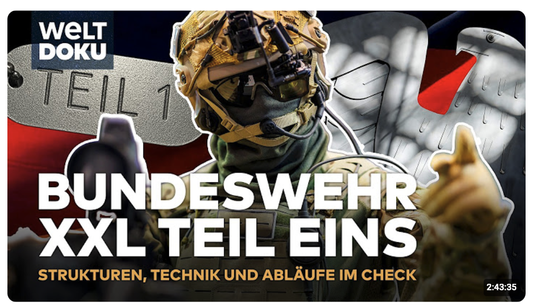 INSIDE BUNDESWEHR: Das deutsche Militär im Allround-Check (Teil 1) I WELT Binge Marathon