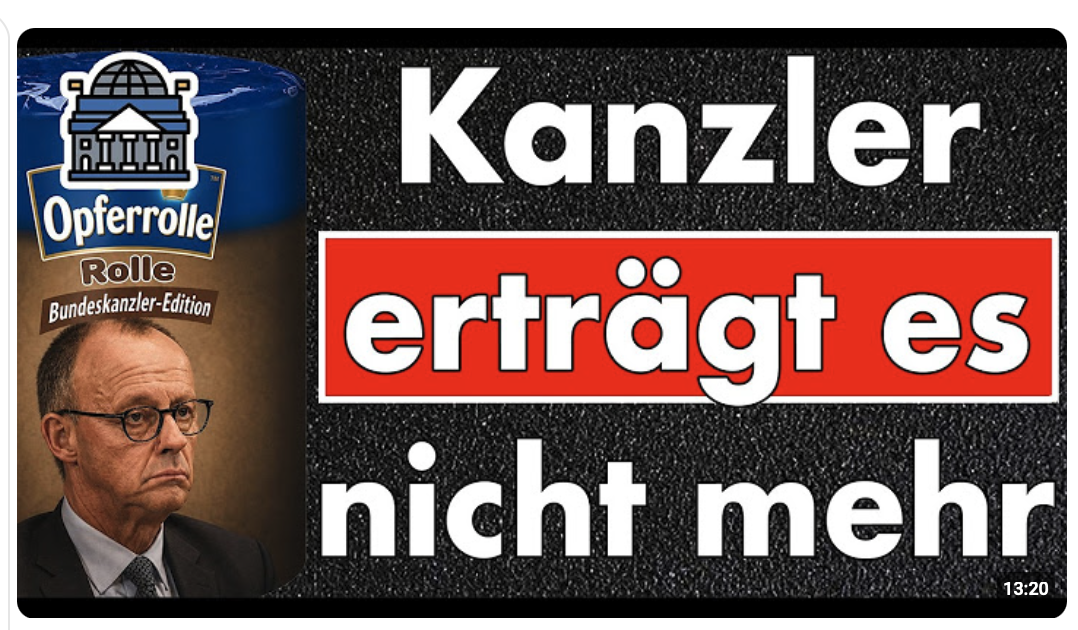 Kanzler ein Jammerlappen! Kommentare auf Social-Media kann er nichtmehr ertragen?