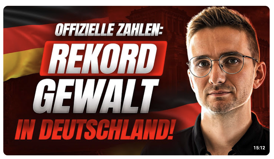 REKORD GEWALT: Die WAHRE Kriminalstatistik in DEUTSCHLAND! (Offizielle Zahlen)