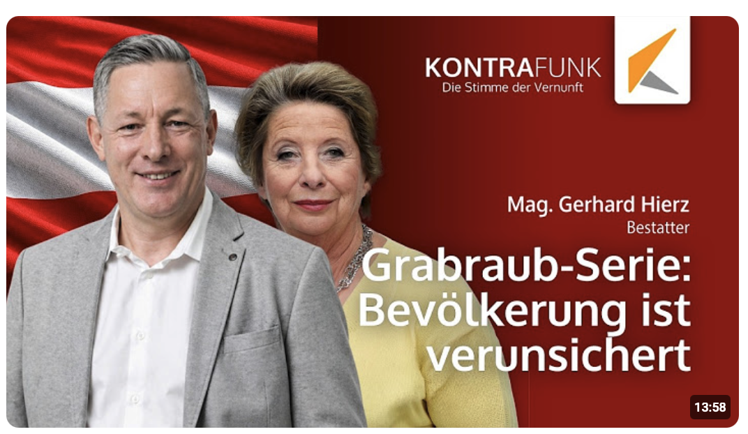 Bestatter berichtet | moderne Grabräuberei in Österreich