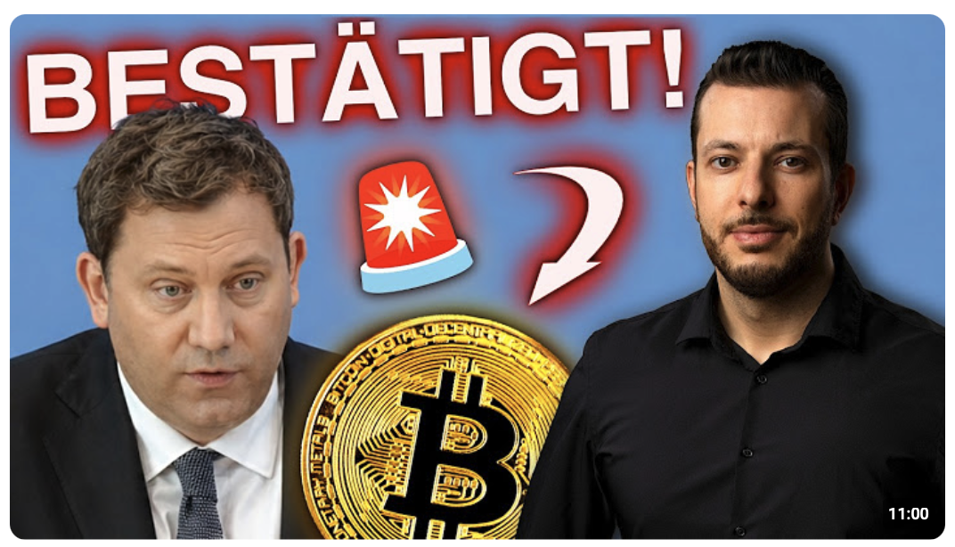  LARS KLINGBEIL BESTÄTIGT: ÄNDERUNG DER BITCOIN- & KRYPTO-STEUER KOMMT! 