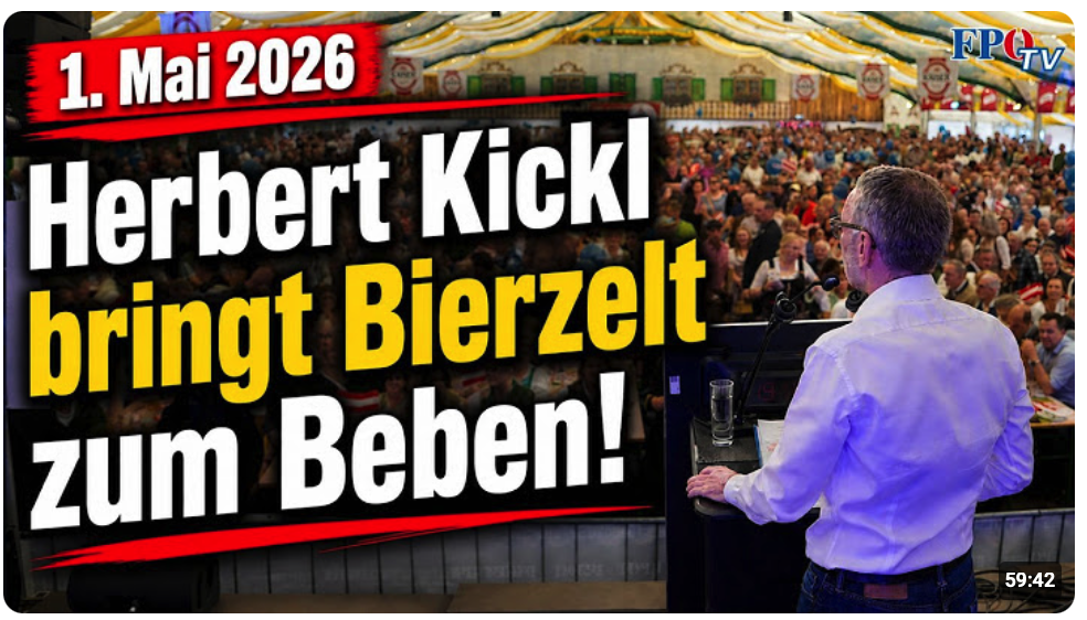 Herbert Kickl spricht Klartext: Das müsst ihr hören! (1. Mai 2026 der FPÖ in Linz!)