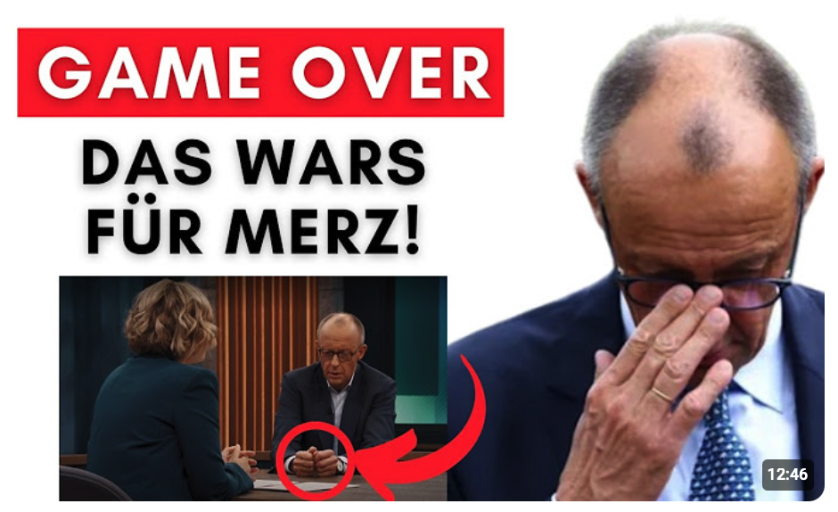 Miosga-Interview wird zum Super-Gau: Merz kündigt indirekt Ende der Regierung an!