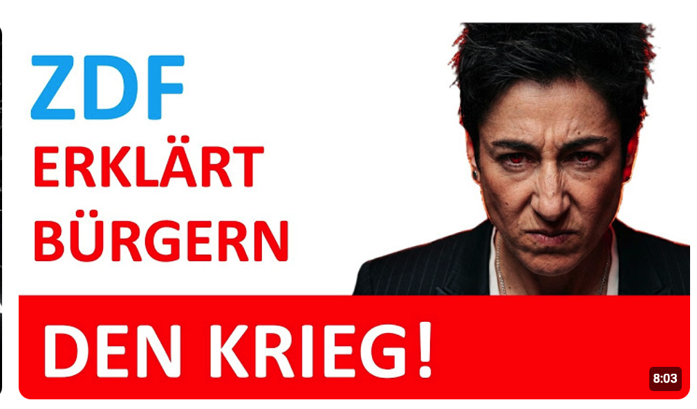 Der Schundfunk dreht durch. Nehmt dem ÖRR das Geld weg und schickt Hallodri zurück in die Heimat!