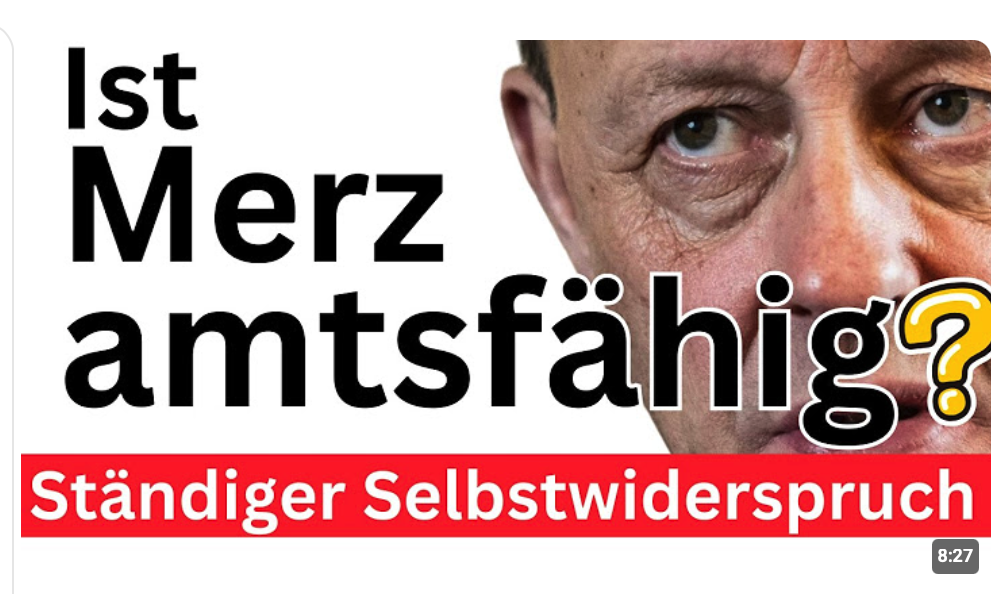 Merz Untersuchung Amtsarzt ! Sichtliche Probleme !