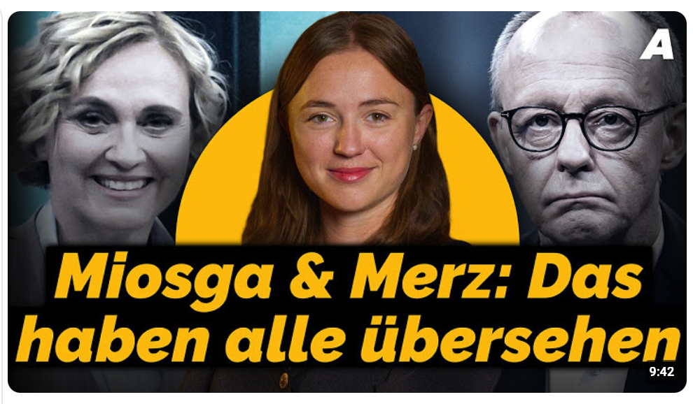 Merz bei Miosga: Die Idiokratie des Jahrhunderts