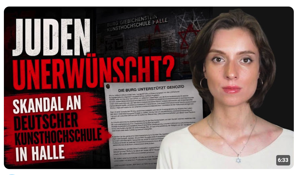 Eskaliert der Judenhass unter Studenten? Antisemitisches Flugblatt an Kunsthochschule in Halle