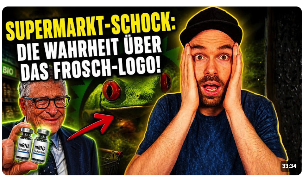 Supermarkt-Schock: Die Wahrheit über das Frosch-Logo!
