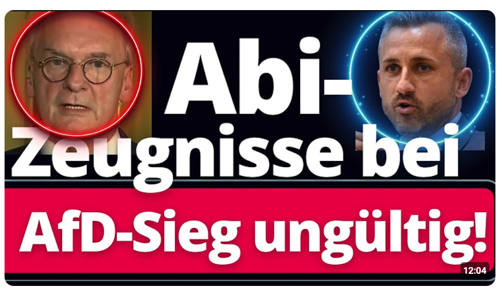 EIL: Haseloff droht Wählern in Sachsen-Anhalt DIREKT ins Gesicht!