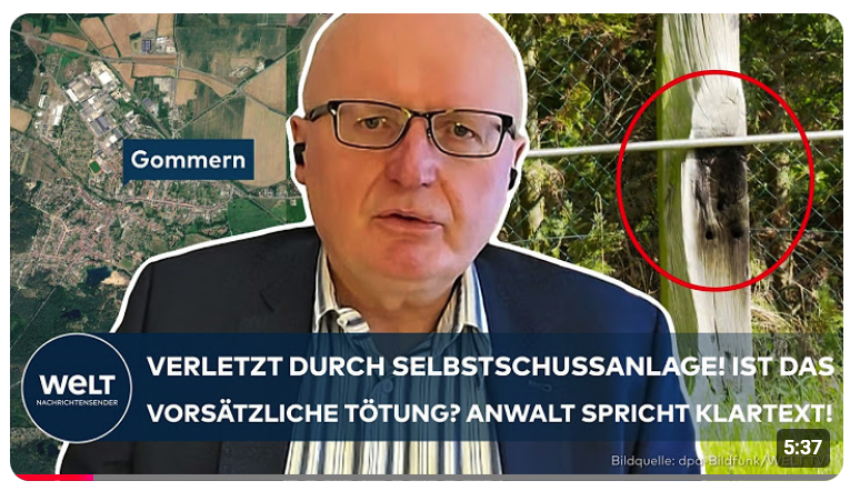 GOMMERN: Frau verletzt durch Selbstschussanlage! Wie ist das möglich und was sagt der Anwalt?