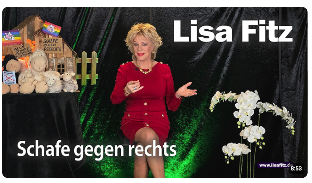 LISA FITZ – Schafe gegen rechts