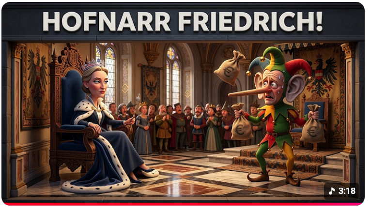 SCHACHMATT IM SCHLOSS!   Königin Alice & der Hofnarr Friedrich | Satire Schlager 2026