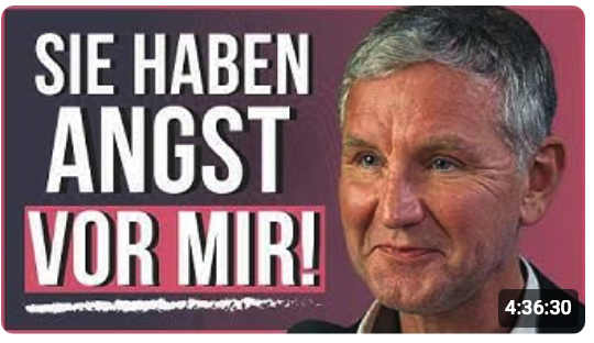 Ich habe mich getraut, Björn Höcke einzuladen