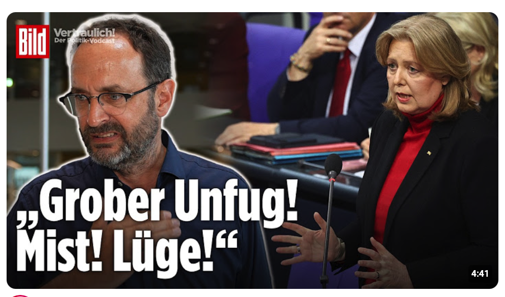 ⁣BILD‑Politik-Chefautor Tiede tobt nach Aussage über Migration von Bärbel Bas | Vertraulich-Clips