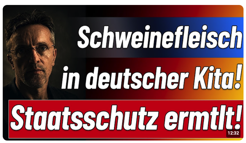 Staatsschutz rückt aus! Grund? Deutsche Kinder bekommen Schweinefleisch serviert & Esken tickt aus!