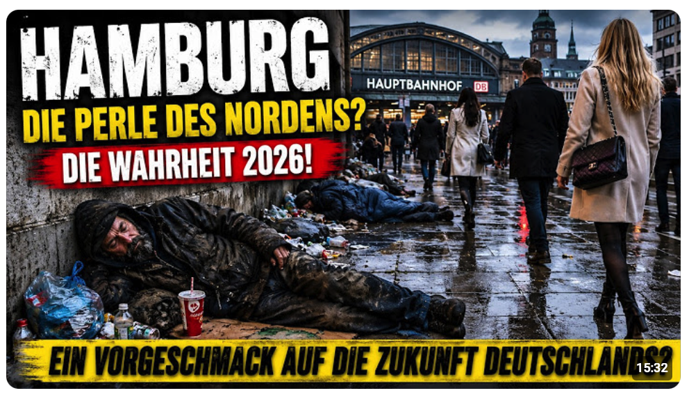 Hamburg 2026  DER ZERFALL  DER KONTROLLVERLUST EINES LANDES   WIR SIND AM AR…..!