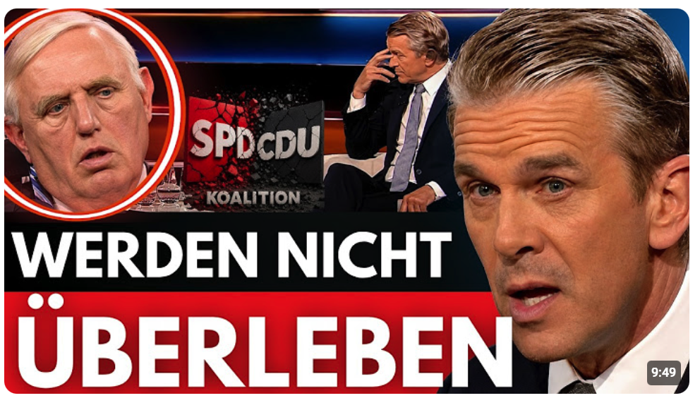 Lanz fassungslos: CDU Urgestein schockiert Lanz mit Aussagen & Angst vor AfD