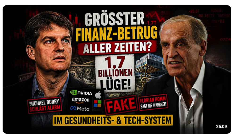 Größter Finanz-Betrug aller Zeiten?  1,7 BILLIONEN Lüge im Gesundheits- & Tech-System